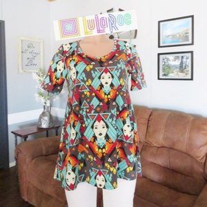 New LuLaRoe Geometric Perfect T Size XXS